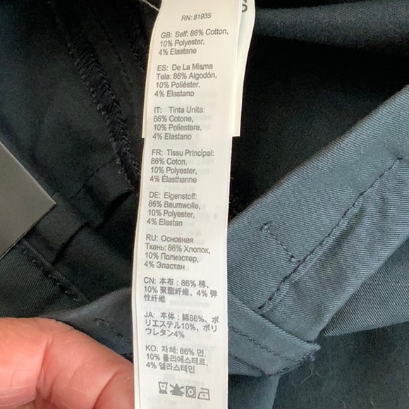 Black Diamond FLOWSTONE CHINO PANT: blue/grey - Picture 12 of 14